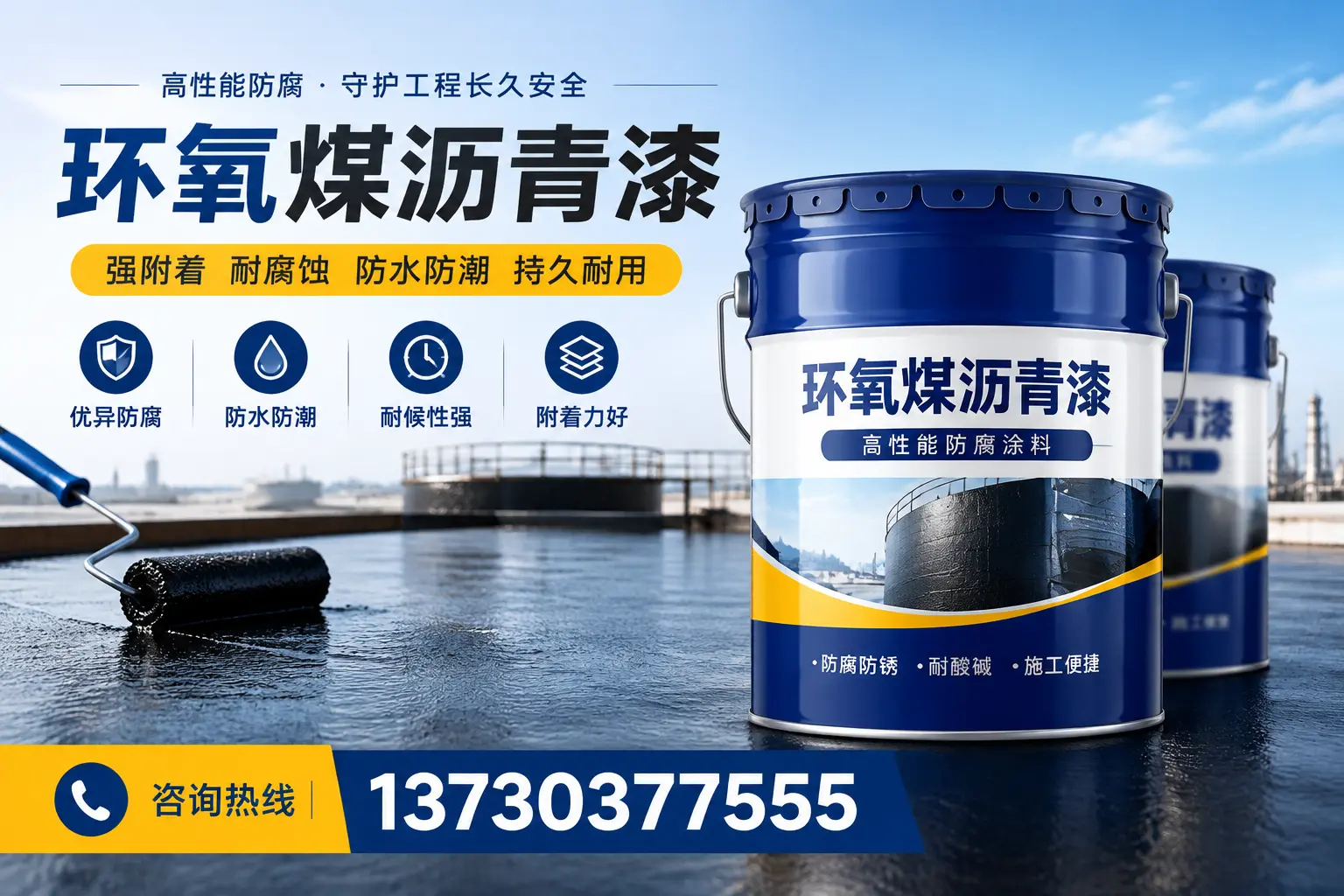 如何判断环氧煤沥青漆的质量?邢台消费者指南